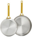 GreenPan-Parova-Reserve-Stainless-Steel-Twin-Frypan-Set-26-and-30cm Sale
