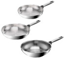 Tefal-Emotion-Stainless-Steel-Triple-Pack-Frypans-24-30cm-and-Wok-28cm Sale