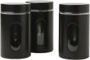 The-Cooks-Collective-Stainless-Steel-Canister-with-Window-Set-of-3-600mL Sale