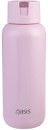 Oasis-Capri-Ceramic-Lined-Stainless-Steel-Bottle-1L-Pink Sale