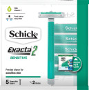 Schick-Silk-Exacta-2-Mens-Sensitive-Razor-5-1-Pack Sale