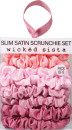 Wicked-Sista-Slim-Satin-Scrunchie-Set-8-Pack-Blush-Rose Sale