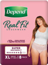 Depend-Real-Fit-Super-Underwear-Extra-Large-8-Pack Sale