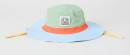 Milkshake-Colour-Blocked-Wide-Brim-Hat-Green Sale