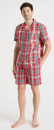 Myer-Giftorium-Mens-Red-Tartan-Cotton-Sateen-PJ-Set Sale