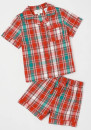 Myer-Giftorium-Kids-Red-Tartan-Cotton-Sateen-PJ-Set Sale