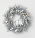 Myer-Giftorium-Luxe-Silver-Glitter-Wreath-with-Birds-Berries-Leaves Sale