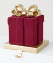 Myer-Giftorium-Heirloom-Resin-Present-Stocking-Holder-with-Bow Sale