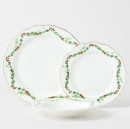 Heritage-Heirloom-Christmas-Holly-Berry-12pc-Dinner-Set Sale