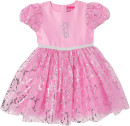 Barbie-Metallic-Puff-Sleeve-Dress Sale