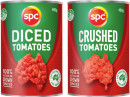 SPC-Diced-or-Crushed-Tomatoes-400410g-Selected-Varieties Sale