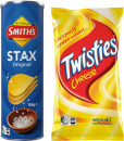 Smiths-Stax-Chips-105g-Twisties-or-Cheetos-8090g-Selected-Varieties Sale