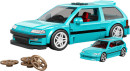 Mattel-Brick-Shop-Hot-Wheels-Custom-90-Honda-Civic-EF-Building-Toy-Kit Sale