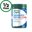 Natures-Own-Odourless-Fish-Oil-1500mg-Capsules-Pk-200 Sale