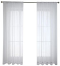 Windoware-Coco-500cm-x-213cm-Rod-Pocket-Sheer-Curtain-in-White Sale