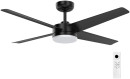 Brilliant-132cm-Black-Matt-Grace-4-Blade-DC-Ceiling-Fan-With-Remote-And-LED-Light Sale