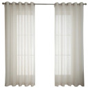 Windoware-Renzo-223cm-x-180cm-Sheer-Eyelet-Curtains-in-Natural Sale