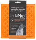 Lickimat-Buddy-Slow-Food-Anti-Anxiety-Licking-Mat-in-Orange Sale