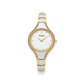 Pulsar+Ladies+Two+Tone+Watch+%28Model%3A+PM2228X%29