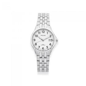 Pulsar-Ladies-Silver-Tone-Watch-Model-PH7221X on sale