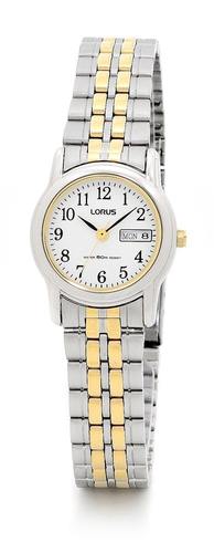 Lorus+Ladies+Two+Tone+Watch+%28Model%3A+RXU11AX-9%29