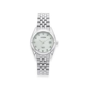Citizen-Ladies-Q-Silver-Tone-Watch-Model-EU6050-59D on sale