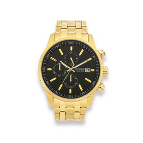 Chisel-Gents-Gold-Tone-Watch on sale