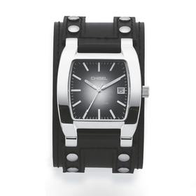 Chisel+Mens+Black+Cuff+Watch