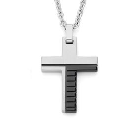 MY-Steel-Half-Black-Ridge-Cross on sale