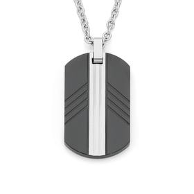 MY-Steel-Black-Stripe-Dog-tag on sale
