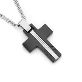MY-Steel-Black-Stripe-Cross on sale