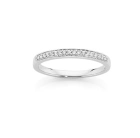 9ct-White-Gold-Diamond-Band on sale