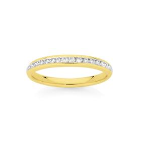 9ct-Gold-Diamond-Anniversary-Ring on sale