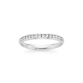 18ct-White-Gold-Diamond-Band on sale