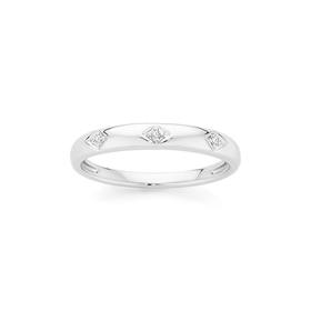 9ct-White-Gold-Diamond-Ring on sale