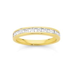 18ct-Gold-Diamond-Band on sale
