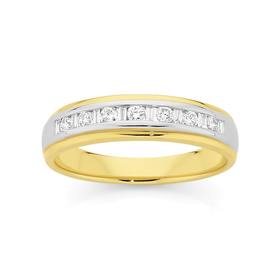 9ct-Gold-Diamond-Ring on sale