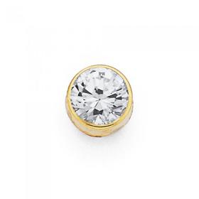 9ct-CZ-Single-Stud on sale