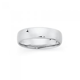 Silver-6mm-Flat-Soft-Edge-Ring on sale