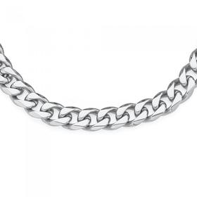 Stainless-Steel-Gents-55cm-Large-Curb-Chain on sale