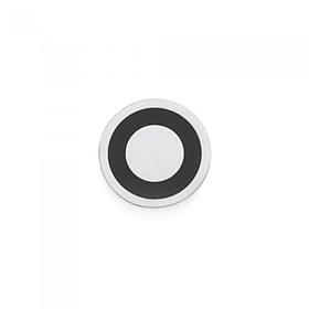 Stainless-Steel-Black-Circle-Single-Stud on sale