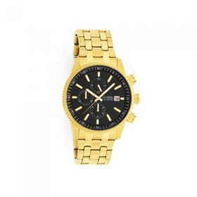 Chisel+Men%27s+Gold+Tone+Watch