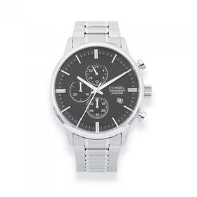 Chisel+Men%27s+Silver+Tone+Watch