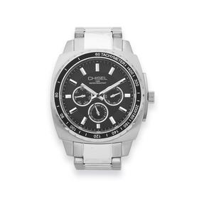 Chisel+Mens+Silver+Tone+Watch