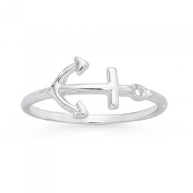 Silver+Side+Anchor+Ring