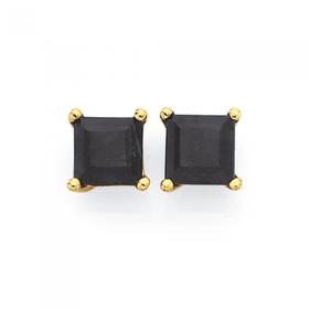 9ct-Gold-Sapphire-Studs on sale