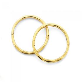 9ct-Gold-Medium-Facet-Sleepers on sale