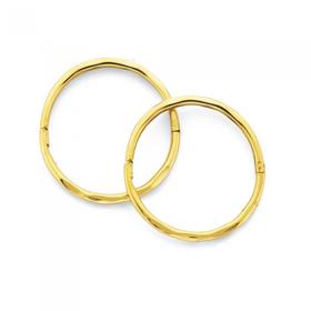 9ct-Gold-Large-Facet-Sleepers on sale