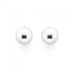 Silver+5mm+Ball+Studs