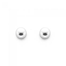 Silver-3mm-Flat-Ball-Studs on sale